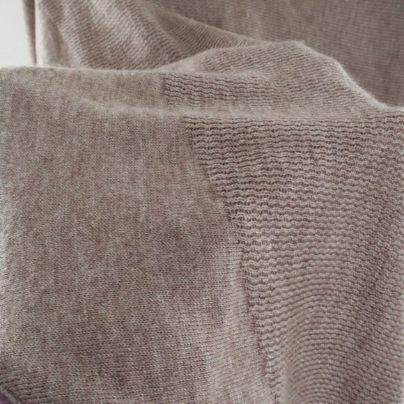 Fate Wool Sweater Womens S Beige Slouchy Lagenlook Neutral Lagom Layering‎ Loose - Picture 8 of 13